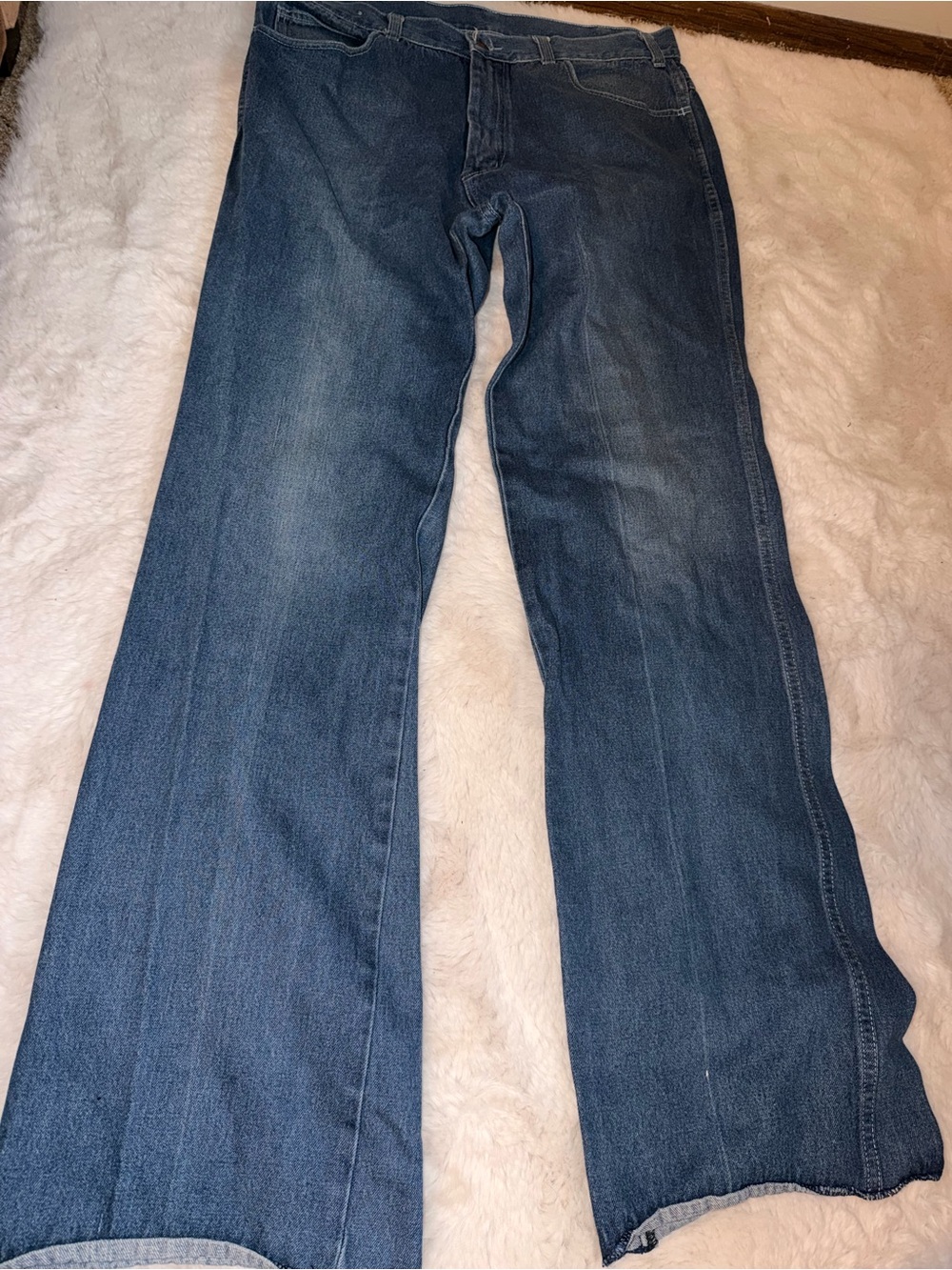 Remington 34”X34” flare leg jeans